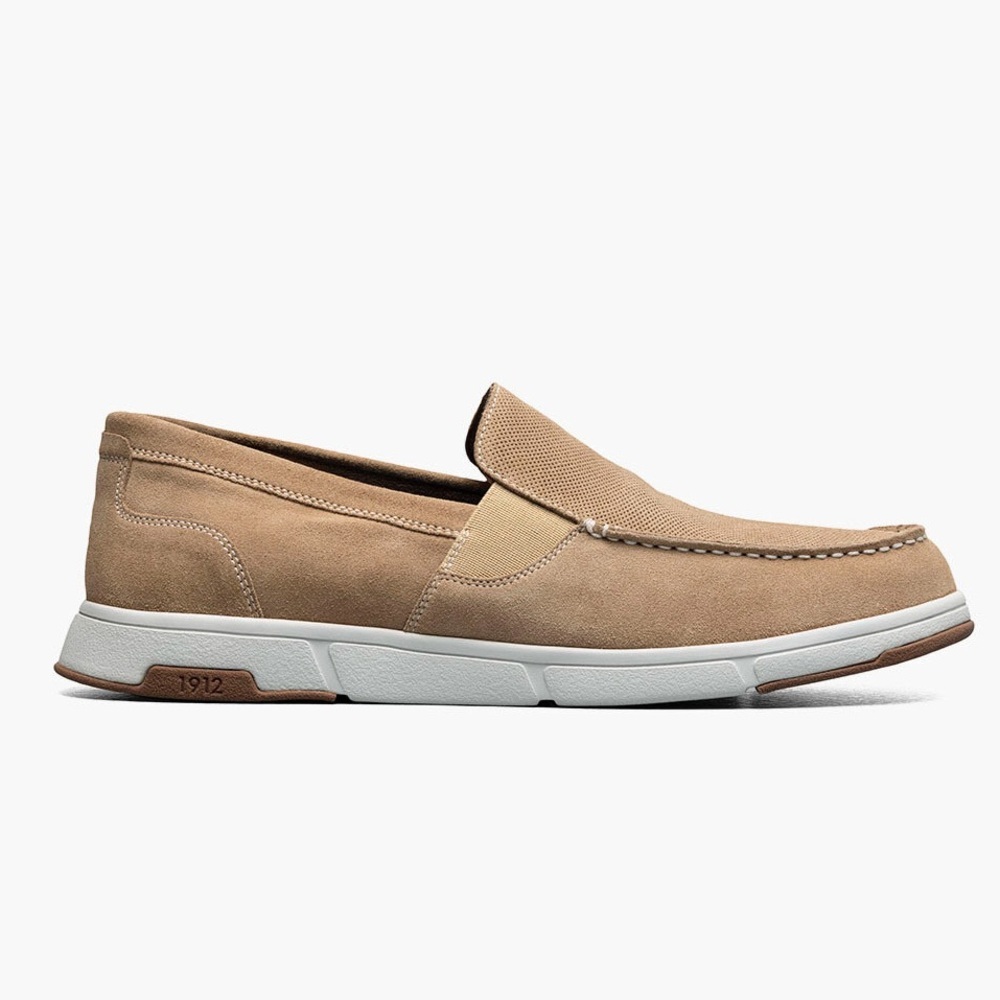 Nunn Bush LUCA SUEDE MOC TOE VENETIAN SLIP ON Shoes- Size 8 - Picture 3 of 14